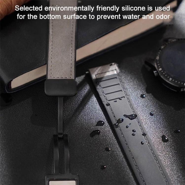 Cinturino per orologio xDfind in silicone con fibbia magnetica e motivo Crazy Horse, For Fitbit Charge 5 / Charge 6
