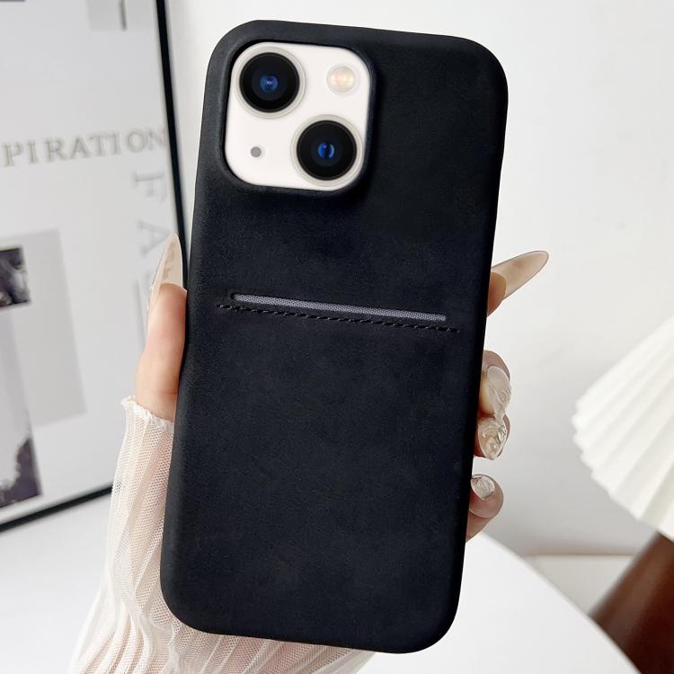 Custodia per telefono con scomparto per carte effetto pelle di pecora, For iPhone 14, For iPhone 14 Pro, For iPhone 14 Pro Max, For iPhone 13 Pro Max