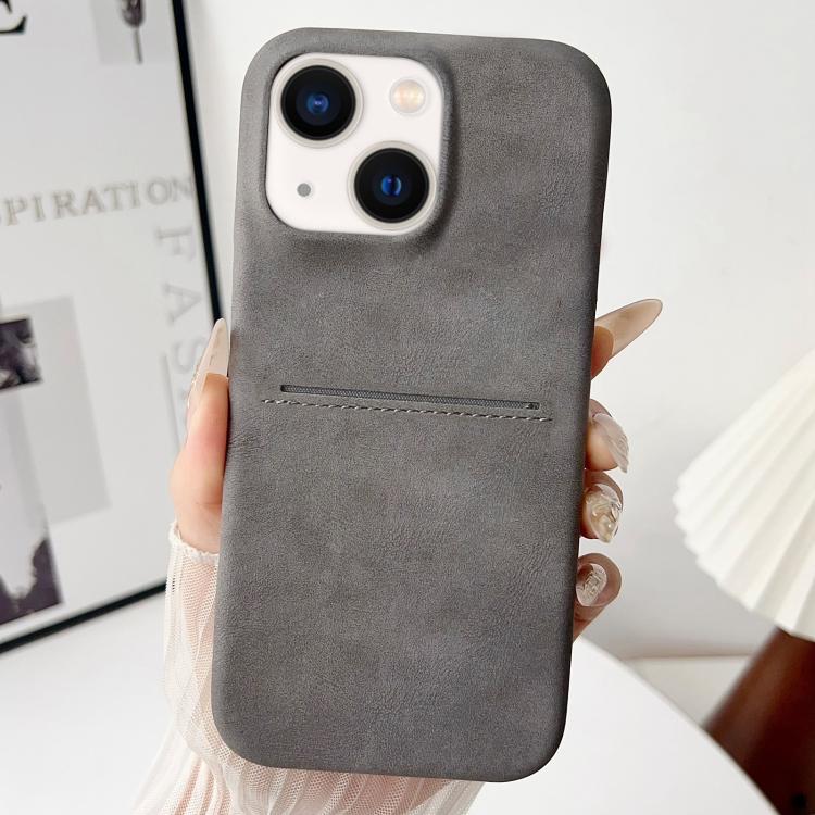 Custodia per telefono con scomparto per carte effetto pelle di pecora, For iPhone 13 Pro, For iPhone 13, For iPhone 12 / 12 Pro, For iPhone 12 Pro Max