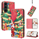 Custodia in pelle con fibbia e cinturino per Samsung Galaxy S24 Ultra, S23 FE