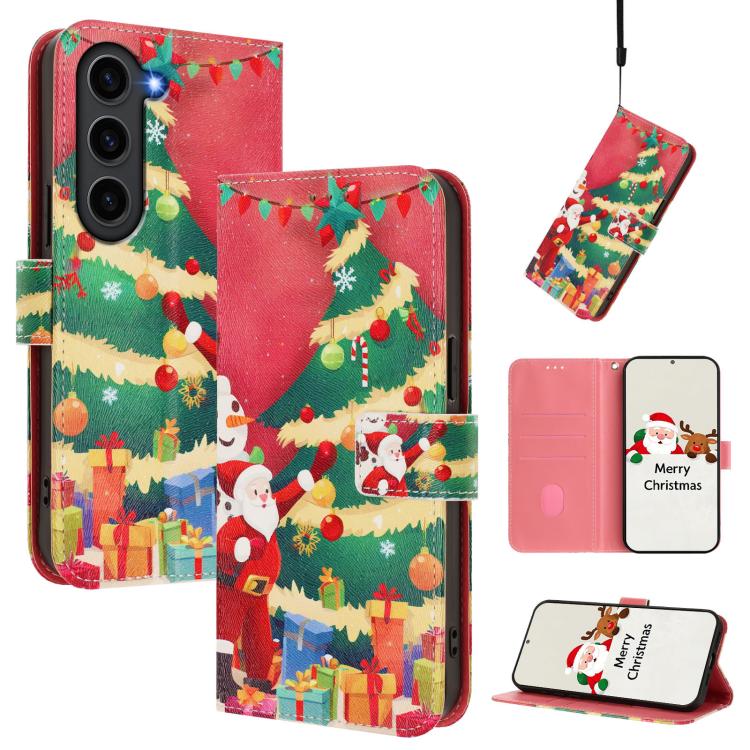 Custodia in pelle con fibbia e cinturino per Samsung Galaxy S24 Ultra, S23 FE