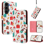 Custodia in pelle con fibbia e cinturino per Samsung Galaxy S24 Ultra, S23 FE