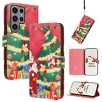 Custodia in pelle con fibbia e cinturino per Samsung Galaxy S24 Ultra, S23 FE