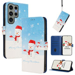 Custodia in pelle con fibbia e cinturino per Samsung Galaxy S24 Ultra, S23 FE