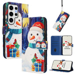 Custodia in pelle con fibbia e cinturino per Samsung Galaxy S24 Ultra, S23 FE
