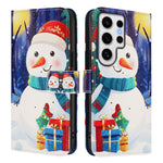 Custodia in pelle con fibbia e cinturino per Samsung Galaxy S24 Ultra, S23 FE