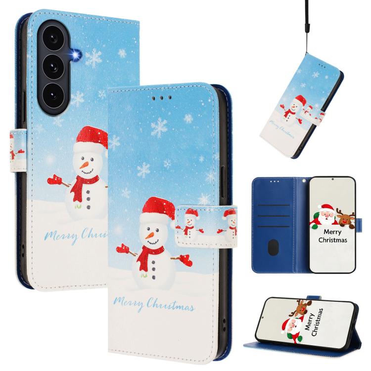 Custodia in pelle con fibbia e cinturino per Samsung Galaxy S25 FE, S25 Edge