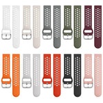 Cinturino per orologio sportivo in silicone con fibbia argentata xDfind, For Samsung Galaxy Watch 7 / 6 / 5 / FE