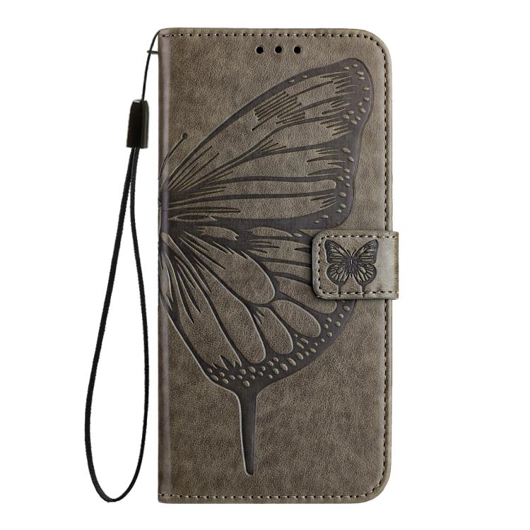 Custodia in pelle con farfalla in rilievo per Samsung Galaxy XCover7 Pro