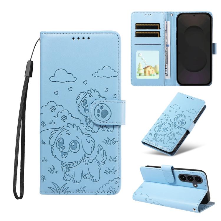 Portafoglio in pelle con protezione RFID per Galaxy S24 / S25, S24+ / S25+, S25