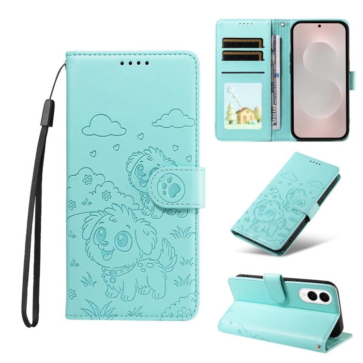 Portafoglio in pelle con protezione RFID per Galaxy S24 / S25, S24+ / S25+, S25