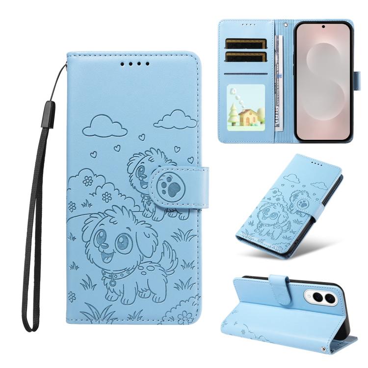 Portafoglio in pelle con protezione RFID per Galaxy S24 / S25, S24+ / S25+, S25