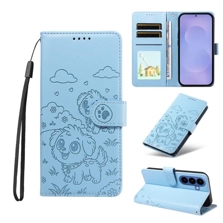 Portafoglio in pelle con protezione RFID per Galaxy S24 / S25, S24+ / S25+, S25