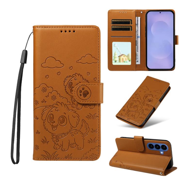 Portafoglio in pelle con protezione RFID per Galaxy S24 / S25, S24+ / S25+, S25