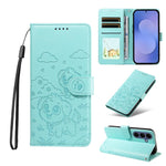 Portafoglio in pelle con protezione RFID per Galaxy S24 / S25, S24+ / S25+, S25