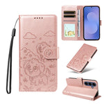 Portafoglio in pelle con protezione RFID per Galaxy S24 / S25, S24+ / S25+, S25