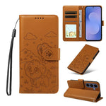 Portafoglio in pelle con protezione RFID per Galaxy S24 / S25, S24+ / S25+, S25