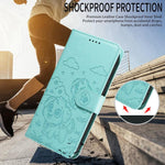 Portafoglio in pelle con protezione RFID e ciondolo a cuore per Galaxy S26 FE