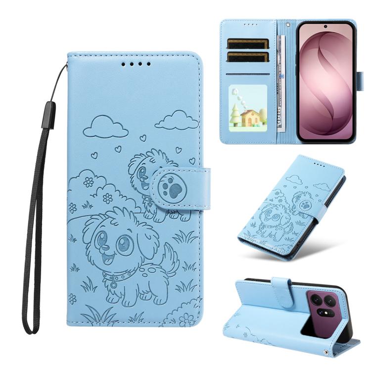 Portafoglio in pelle con protezione RFID e ciondolo a cuore per Galaxy S26 FE