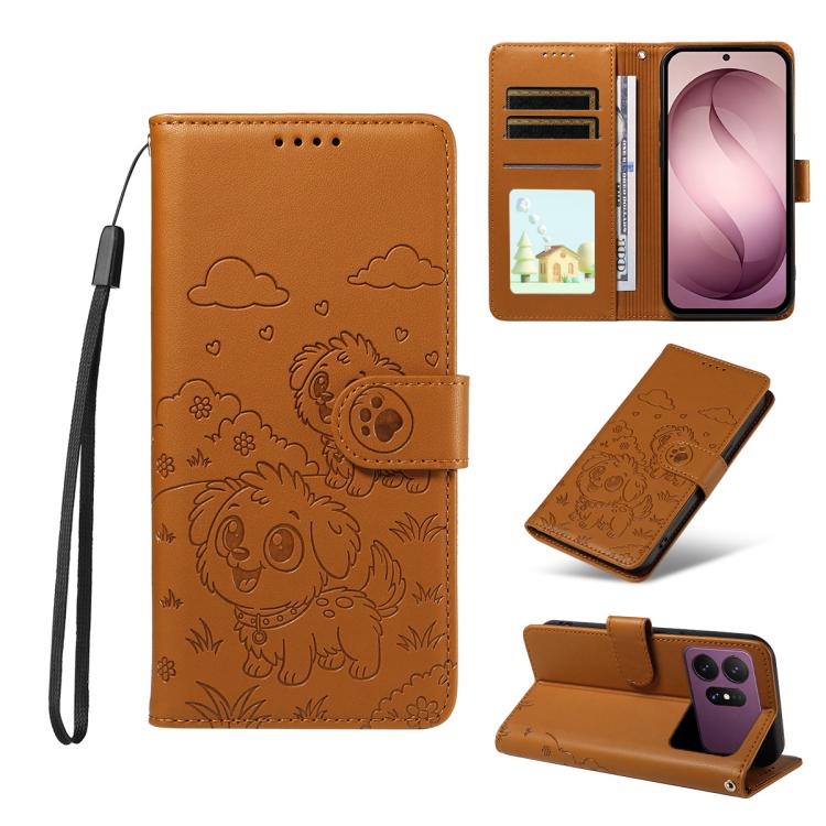 Portafoglio in pelle con protezione RFID e ciondolo a cuore per Galaxy S26 FE