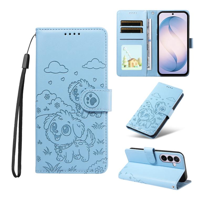 Portafoglio in pelle con protezione RFID e ciondolo a cuore per Galaxy S26 FE