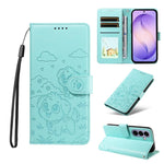 Portafoglio in pelle con protezione RFID e ciondolo a cuore per Galaxy S26 FE
