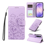 Portafoglio in pelle con protezione RFID e ciondolo a cuore per Galaxy S26 FE