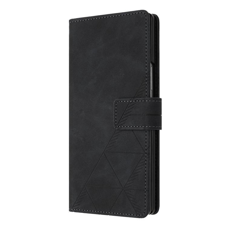 Custodia in pelle con stampa 3D a libro per Samsung Galaxy Z Fold7 5G