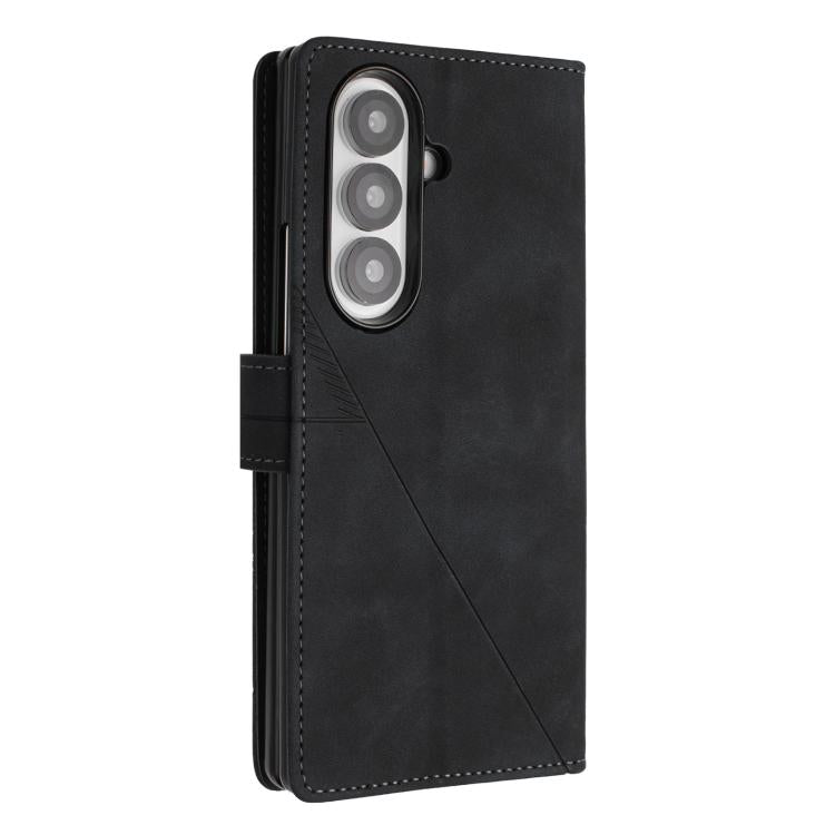 Custodia in pelle con stampa 3D a libro per Samsung Galaxy Z Fold7 5G