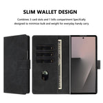 Custodia in pelle con stampa 3D a libro per Samsung Galaxy Z Fold7 5G