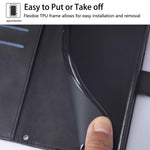 Custodia in pelle con stampa 3D a libro per Samsung Galaxy Z Fold7 5G