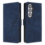 Custodia in pelle con stampa 3D a libro per Samsung Galaxy Z Fold7 5G