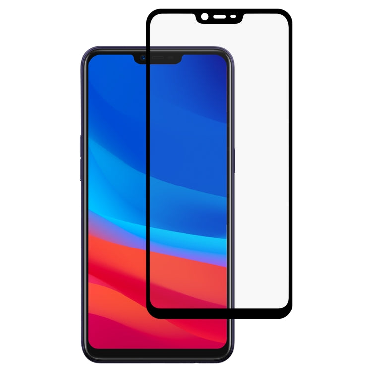 Pellicola vetro temperato schermo intero con colla completa per OPPO