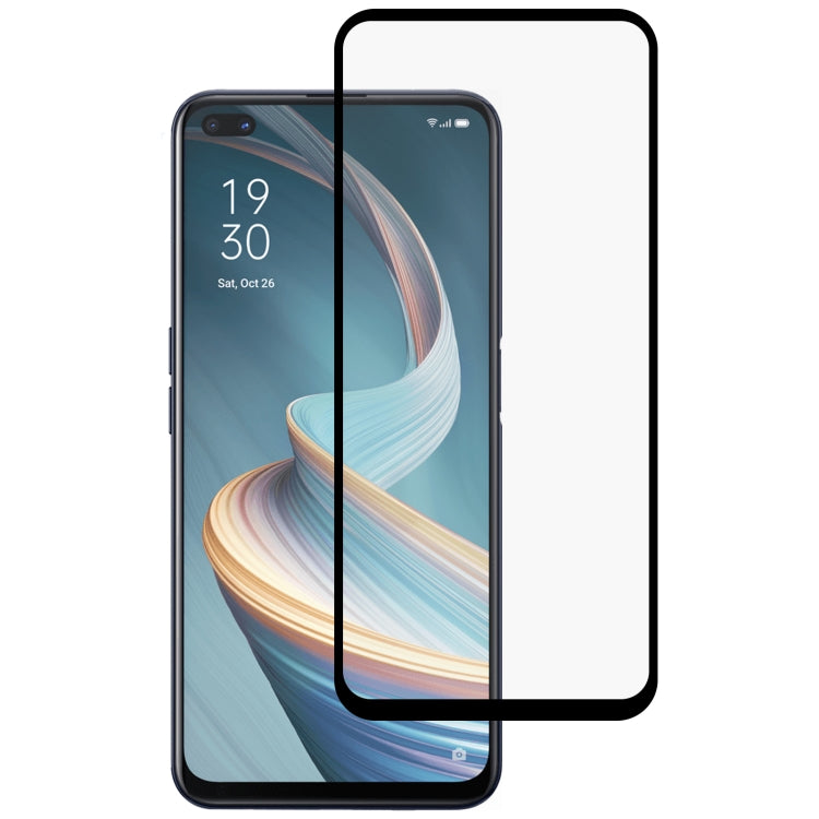 Pellicola vetro temperato schermo intero con colla completa per OPPO
