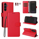 Custodia pelle con portafoglio e protezione RFID per Galaxy S25 / S24, S25+ /