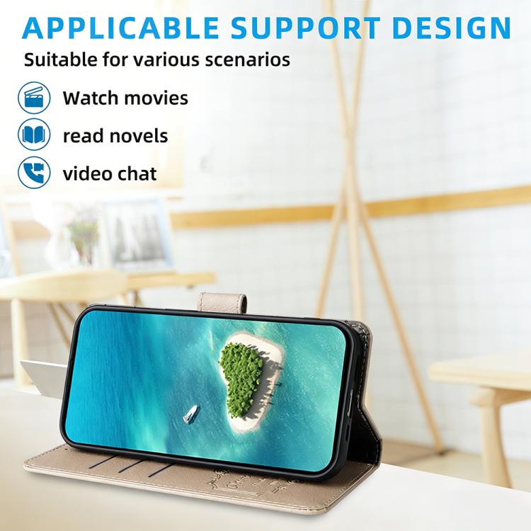 Custodia pelle con portafoglio e protezione RFID per Galaxy S25 / S24, S25+ /