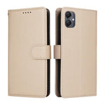 Custodia pelle con portafoglio e protezione RFID per Samsung Galaxy A05, A05s