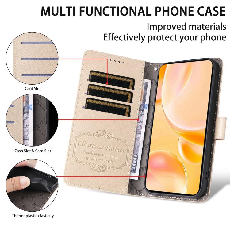 Custodia pelle con portafoglio e protezione RFID per Samsung Galaxy A05, A05s