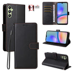 Custodia pelle con portafoglio e protezione RFID per Samsung Galaxy A05, A05s