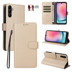 Custodia pelle con portafoglio e protezione RFID per Samsung Galaxy A05, A05s