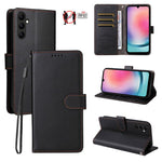 Custodia pelle con portafoglio e protezione RFID per Samsung Galaxy A05, A05s