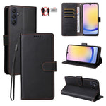 Custodia pelle con portafoglio e protezione RFID per Samsung Galaxy A05, A05s