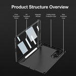 Custodia con MagSafe integrato e copertura completa magnetica per Galaxy Z Fold8