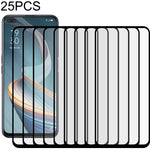 Pellicola vetro temperato schermo intero con colla per OPPO 25 pezzi