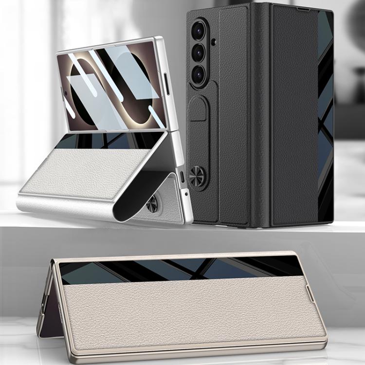Custodia in pelle con portafoglio integrato per Galaxy Z Fold8 Ultra 5G e