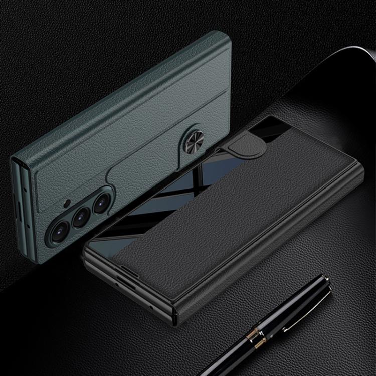 Custodia in pelle con portafoglio integrato per Galaxy Z Fold8 Ultra 5G e