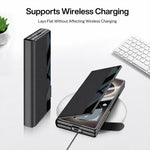 Custodia in pelle con portafoglio integrato per Galaxy Z Fold8 Ultra 5G e
