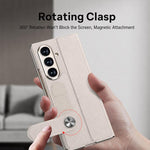 Custodia in pelle con portafoglio integrato per Galaxy Z Fold8 Ultra 5G e