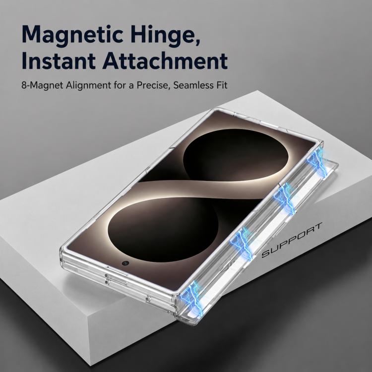 Custodia con cerniera pieghevole magnetica per Galaxy Z Fold8 Ultra 5G e Samsung