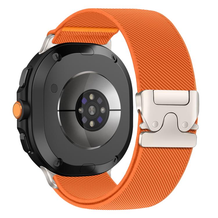 Cinturino per orologio in nylon elasticizzato con fibbia a paracadute xDfind, For Samsung Galaxy Watch8 / Watch8 Classic